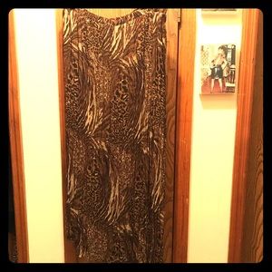 Women’s Animal print maxi skirt